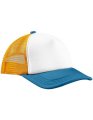 Trucker Cap Beechfield Retro 5 Panel Sunflower-Heritage Blue